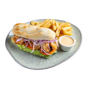 Pan con Chicharron