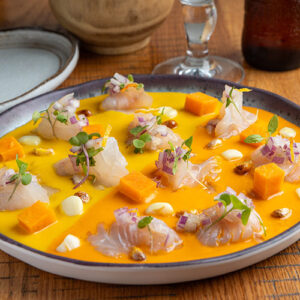 Tiradito Bicolor de Pescado